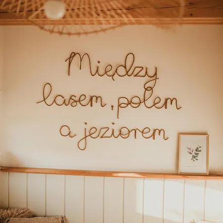 Prázdninový dům Miedzy Lasem, Polem A Jeziorem - Na Mazurach Z Balia *